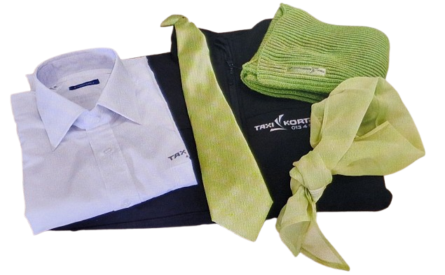 Bedrijfskleding Taxi Korthout