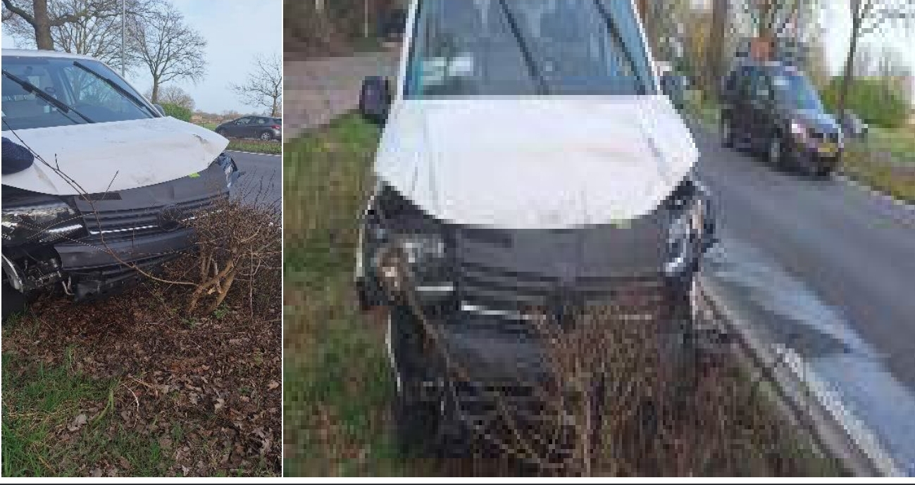 Schade door te korte afstand