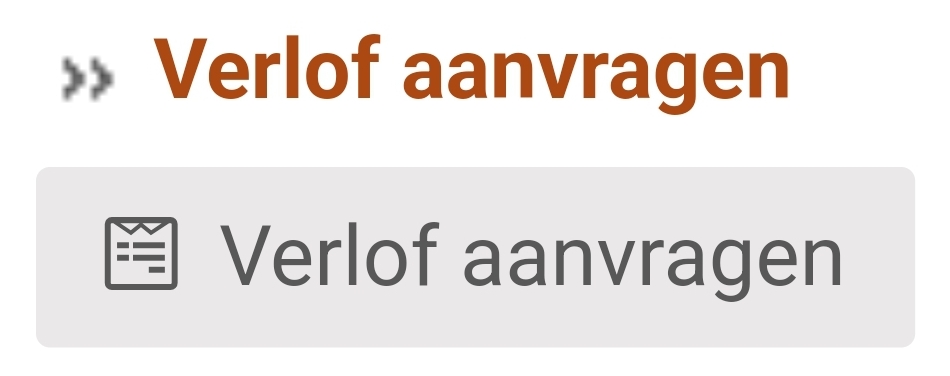 Portaal Verlofaanvraagknop