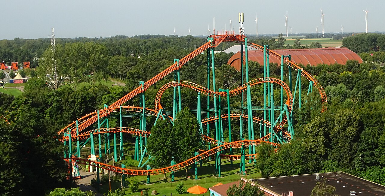 Met de PV naar Walibi Holland